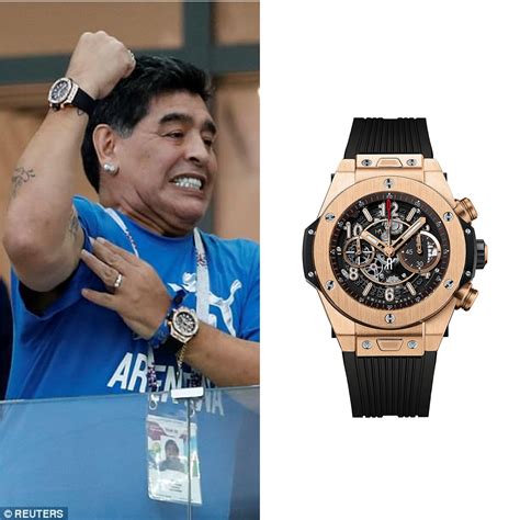 orologio maradona hublot|why did maradona wear watches.